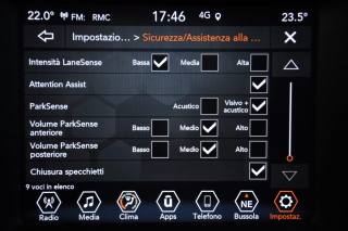 JEEP Renegade usata, con Sensori di parcheggio anteriori