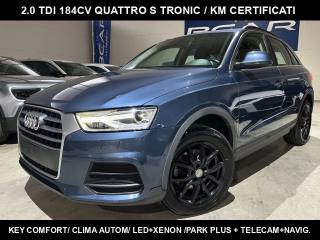 AUDI Q3 2.0TDI 184CV quattro Stronic Sport KM CERT/GANCIO