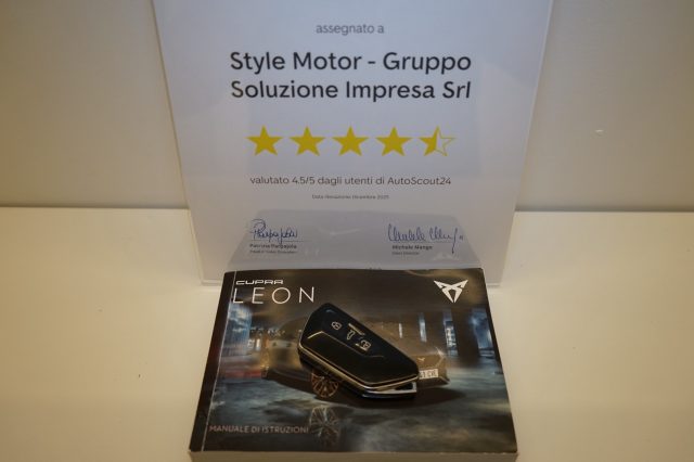 CUPRA Leon usata, con Sensori di parcheggio posteriori