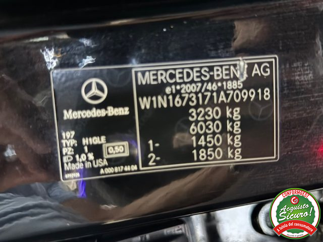 MERCEDES-BENZ GLE 350 usata, con Tettuccio apribile