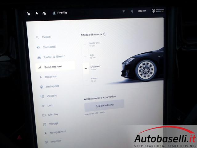 TESLA Model S usata, con Freno di stazionamento elettrico