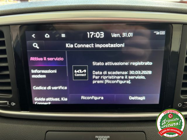 KIA Sportage usata, con USB