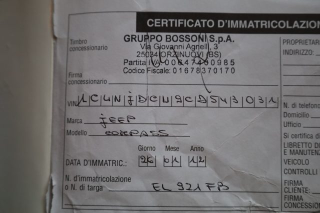 JEEP Compass usata 89