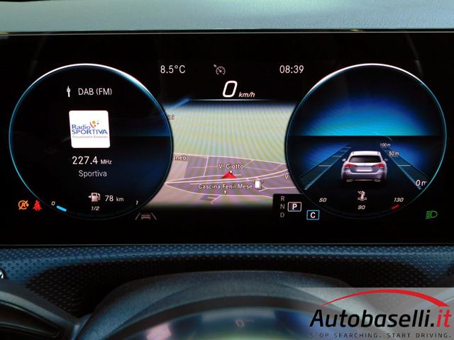 MERCEDES-BENZ A 250 usata, con Fari direzionali