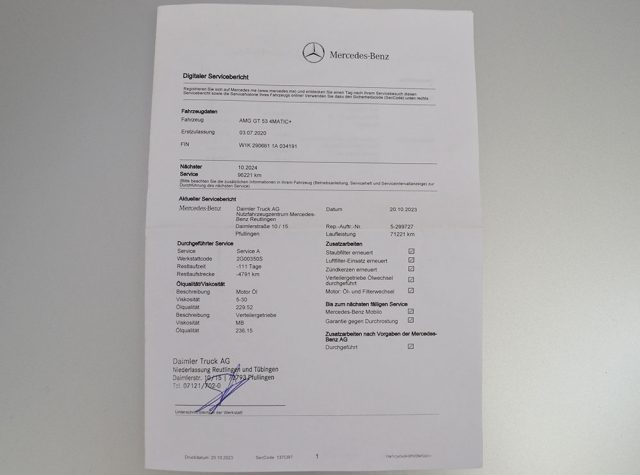 MERCEDES-BENZ AMG GT usata, con Sedili riscaldati