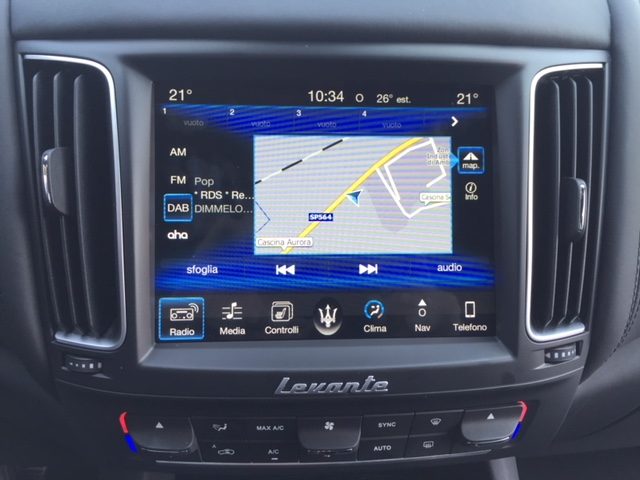 MASERATI Levante usata, con Boardcomputer
