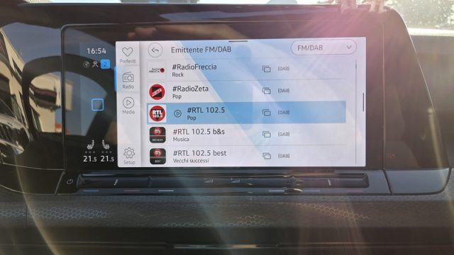 VOLKSWAGEN Golf usata, con Sedili sportivi