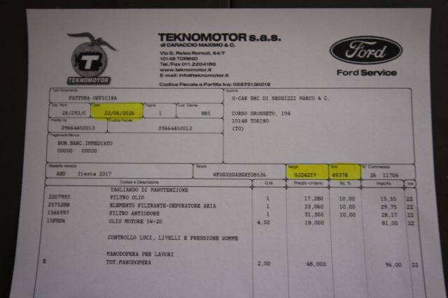 FORD Fiesta usata, con Controllo automatico clima
