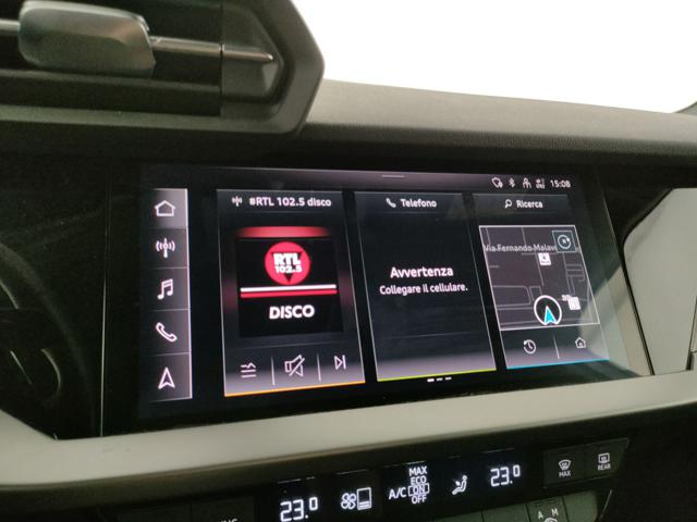AUDI A3 usata, con Touch screen