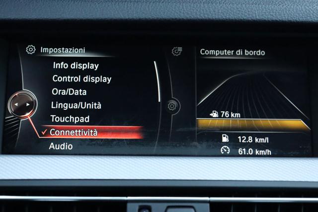 BMW 520 usata, con Touch screen