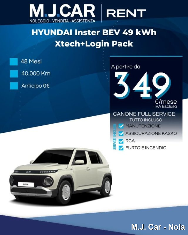 HYUNDAI INSTER usata, con ABS