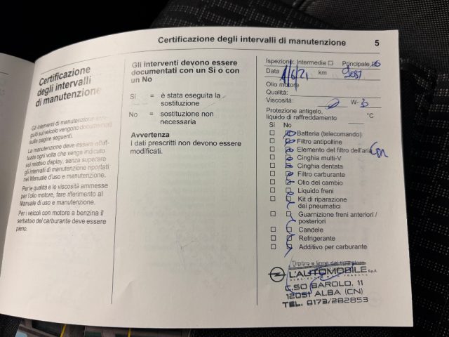 OPEL Astra usata, con Bluetooth