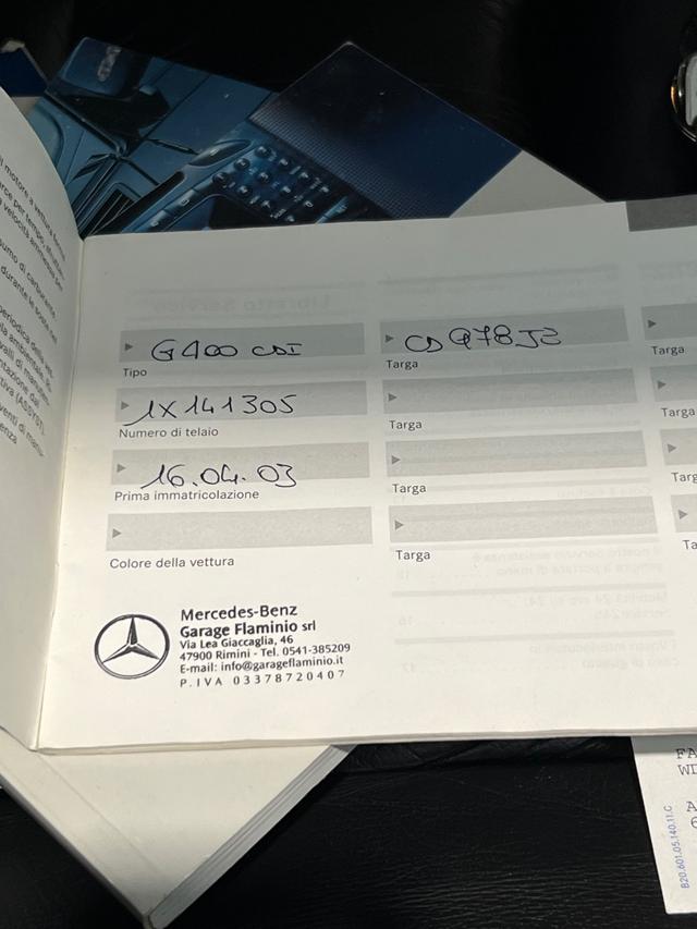 MERCEDES-BENZ G usata, con Fari LED