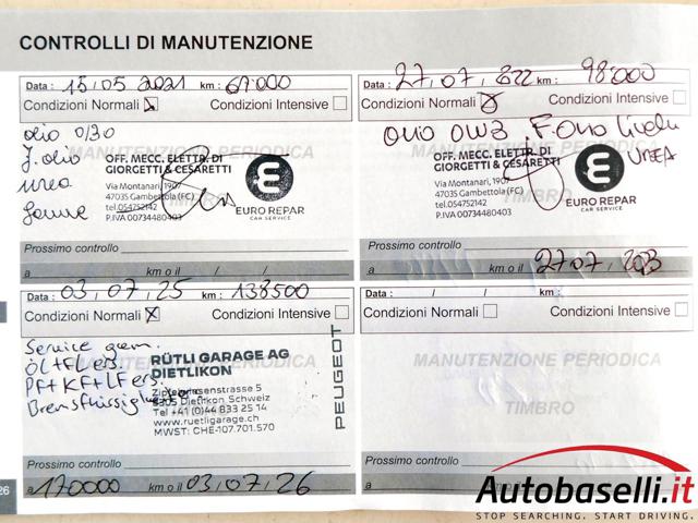 PEUGEOT 308 usata, con Volante in pelle