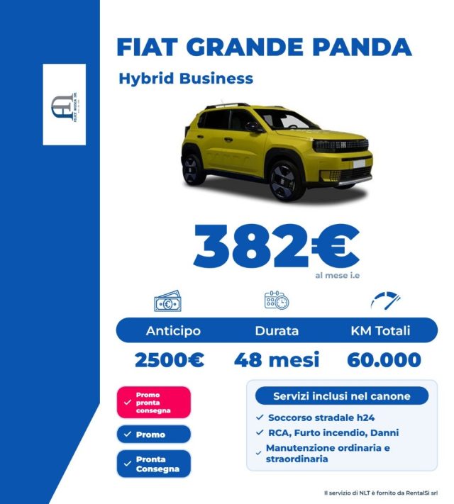 FIAT Grande Panda usata, con ABS