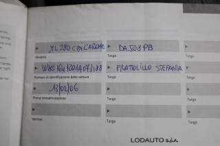 MERCEDES-BENZ ML 280 usata 82