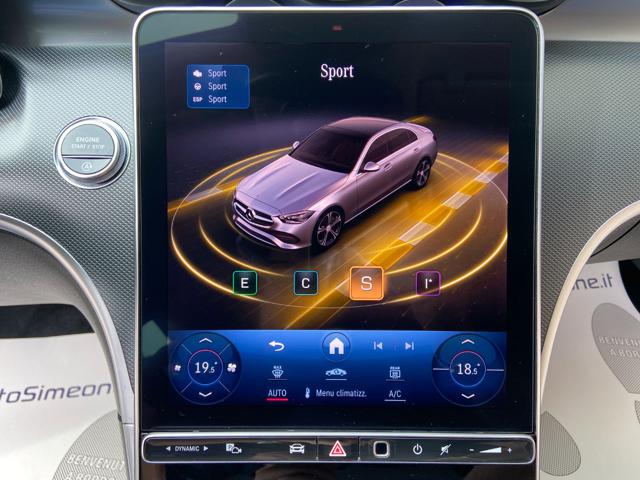 MERCEDES-BENZ C 200 usata, con Controllo elettronico della corsia