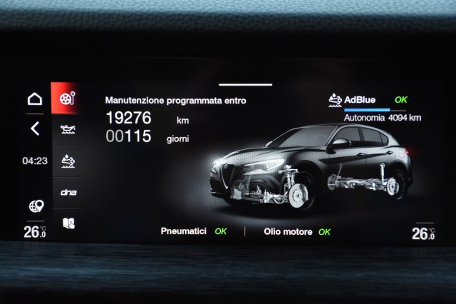 ALFA ROMEO Stelvio usata, con Touch screen