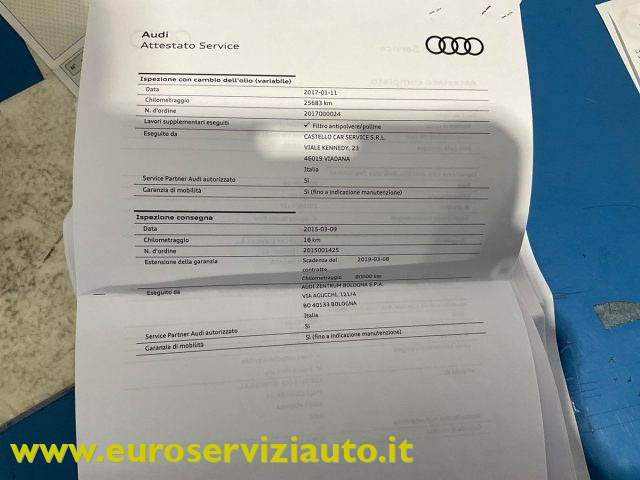 AUDI A4 usata, con Sistema lavafari