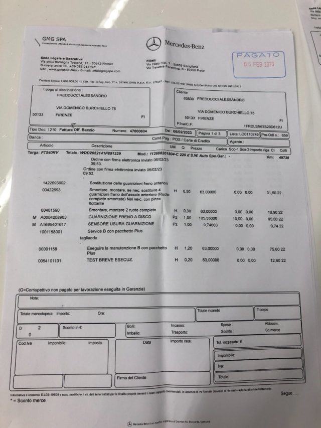 MERCEDES-BENZ C 220 usata 21