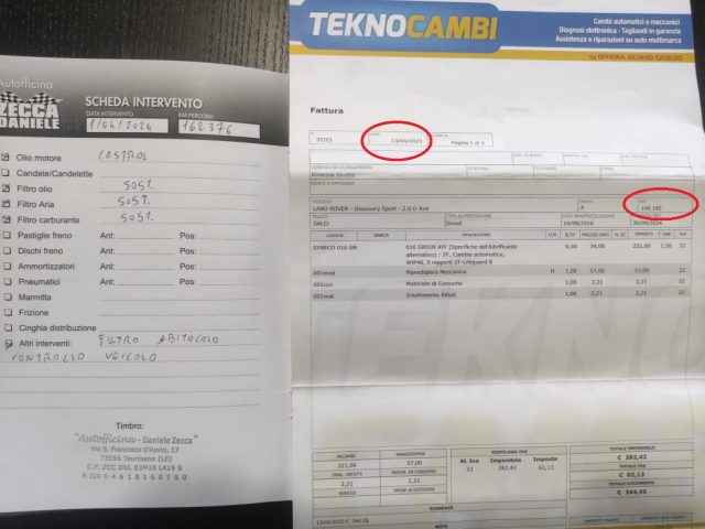 LAND ROVER Discovery Sport usata, con Immobilizzatore elettronico