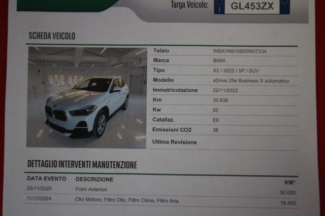 BMW X2 usata, con Chiusura centralizzata