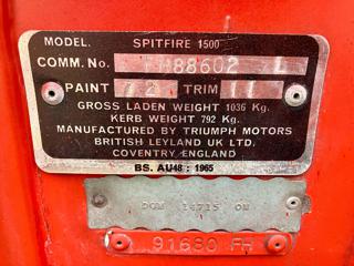 TRIUMPH Spitfire usata 31