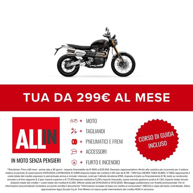 TRIUMPH Scrambler usata 1