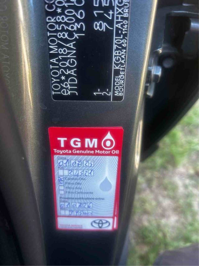 TOYOTA Aygo X usata, con Cronologia tagliandi
