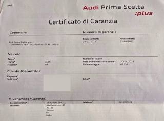 AUDI A4 usata, con Immobilizzatore elettronico