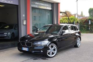 BMW 118 d 5p. Sport Automatica F20 Pelle ROSSA Cartier 18"