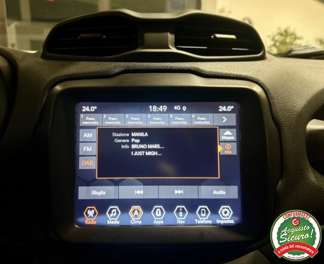 JEEP Renegade usata, con Sistema di navigazione