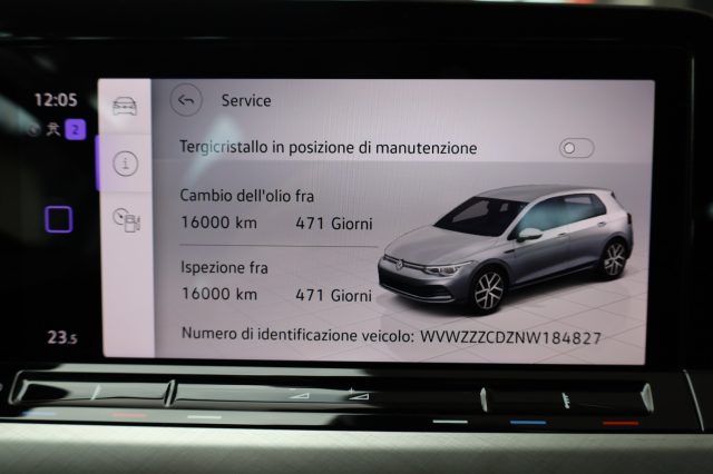 VOLKSWAGEN Golf usata, con Sedili sportivi