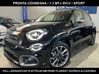 FIAT 500X 1.3 Mtj 95CV Sport Navi+Telecam+Park+F.Led+Alcanta
