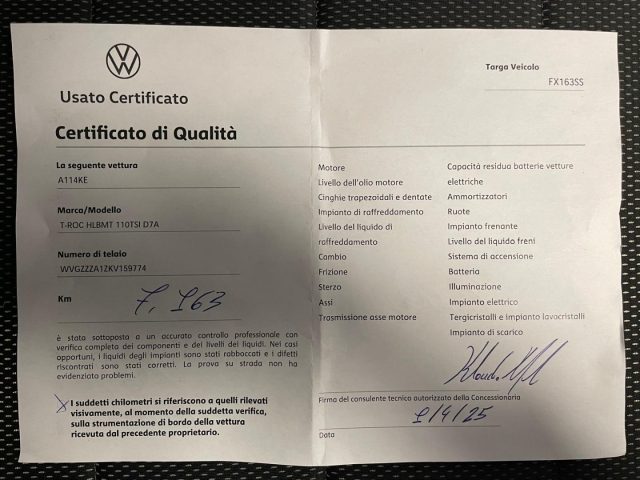 VOLKSWAGEN T-Roc usata, con Fari LED
