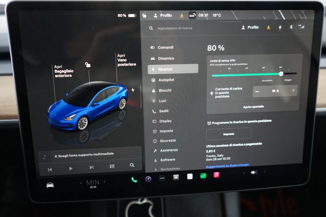 TESLA Model 3 usata, con Chiusura centralizzata
