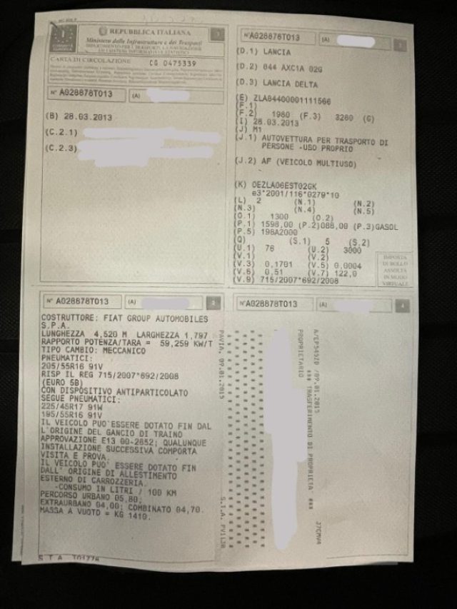 LANCIA Delta usata, con Autoradio
