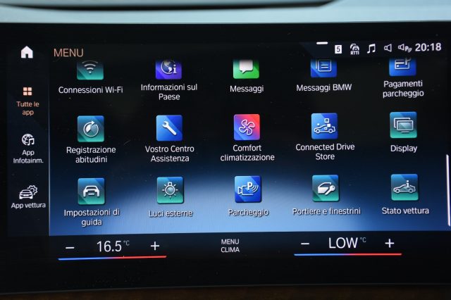 BMW 218 usata, con Controllo elettronico della corsia