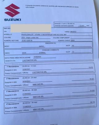 SUZUKI Vitara usata, con Climatizzatore