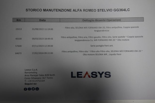 ALFA ROMEO Stelvio usata, con Chiusura centralizzata