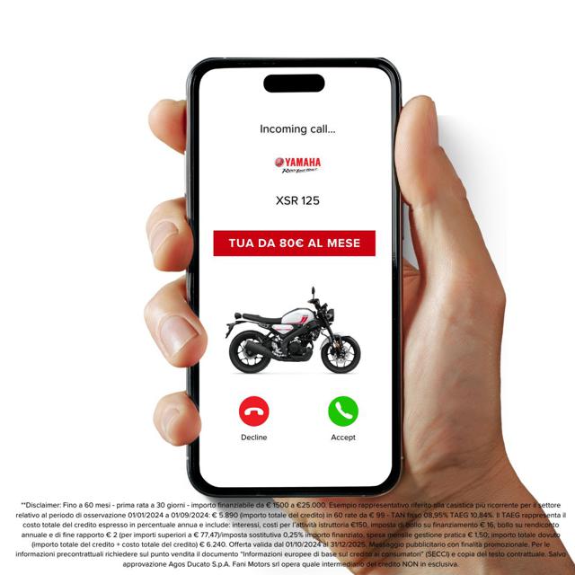 YAMAHA SR 125 usata 2