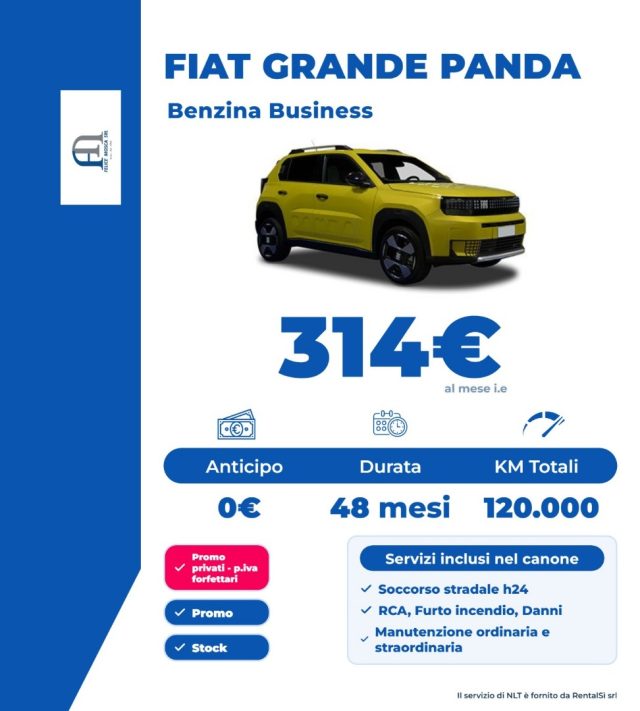 FIAT Grande Panda usata, con ABS