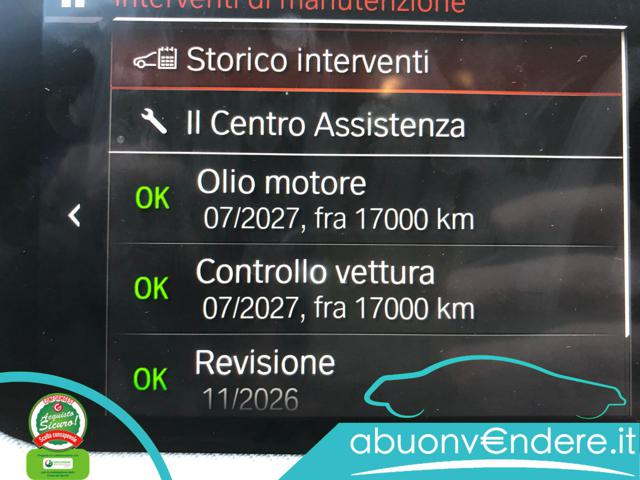 BMW 218 usata, con USB