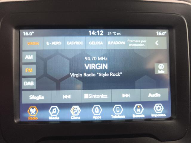 JEEP Renegade usata, con Touch screen