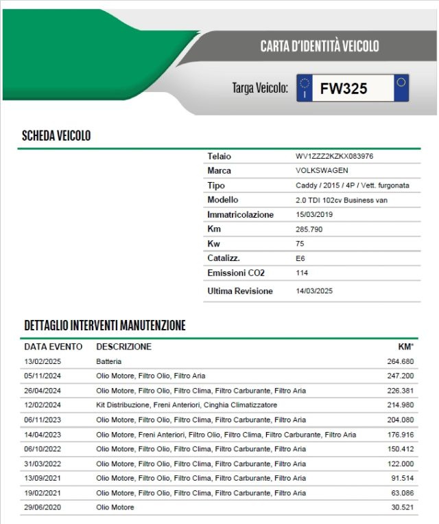 VOLKSWAGEN Caddy usata 36