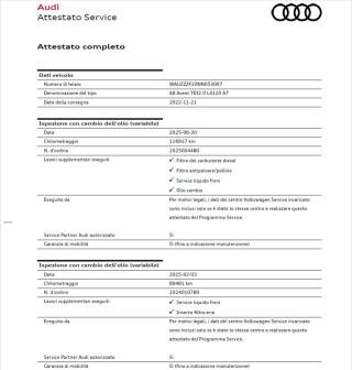 AUDI A6 usata, con Adaptive Cruise Control