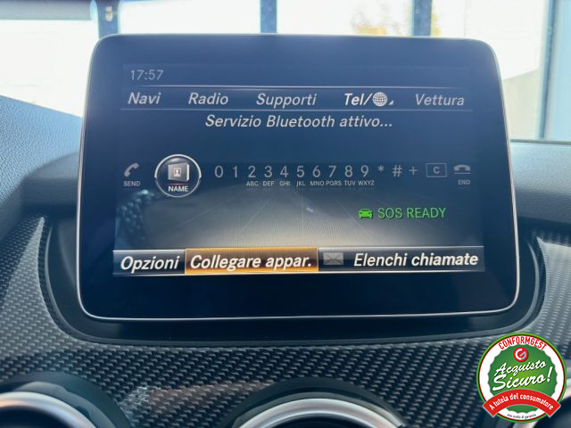 MERCEDES-BENZ B 180 usata, con Immobilizzatore elettronico