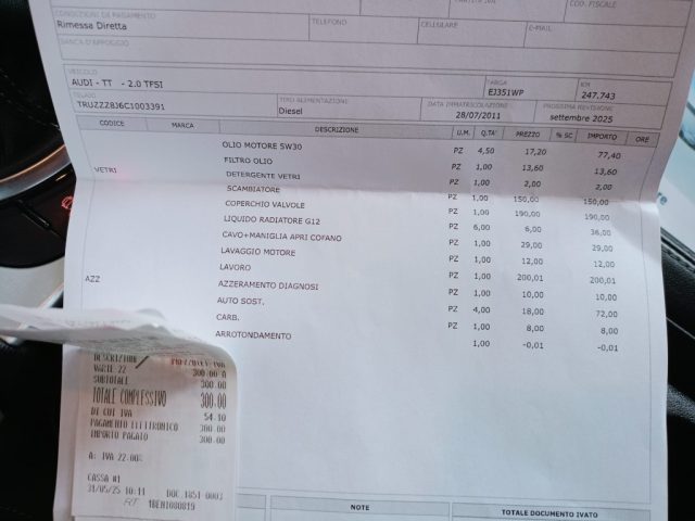 AUDI TT usata, con Luci diurne LED