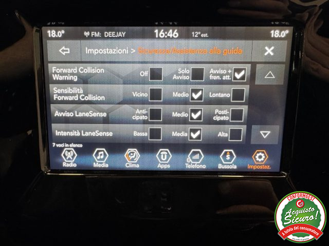 JEEP Compass usata, con Interni in pelle