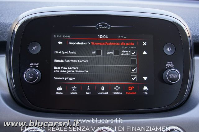 FIAT 500X usata, con Sensori di parcheggio posteriori